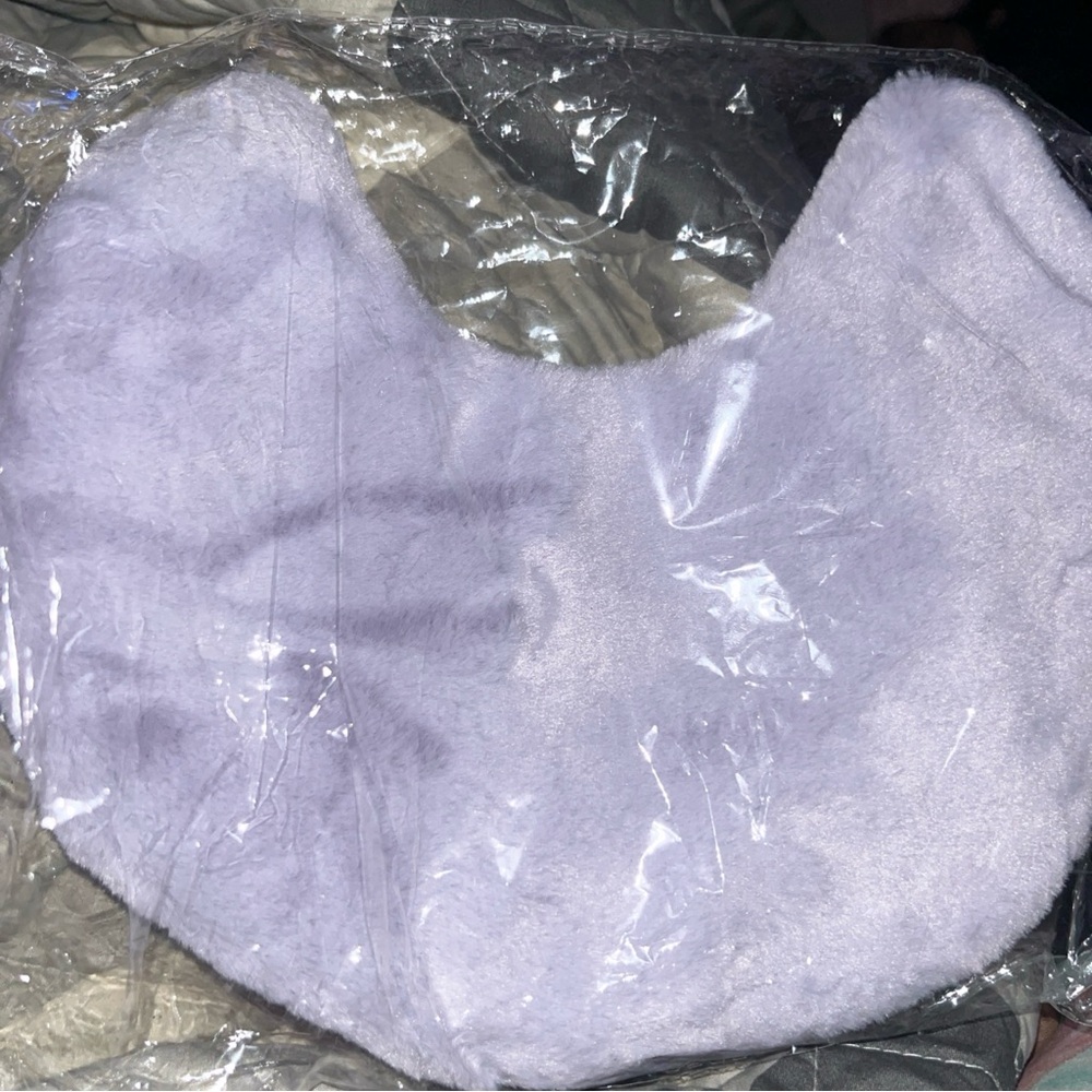 Teddy Plush Makeup Bag